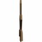 Ekena Millwork Davenport Timber Gable Bracket, Western Red Cedar, 60"W x 35"H x 1 1/2"D x 5 1/2"F, 14/12 Pitch GBW060X35X0206DAV00SWR - alternate 3